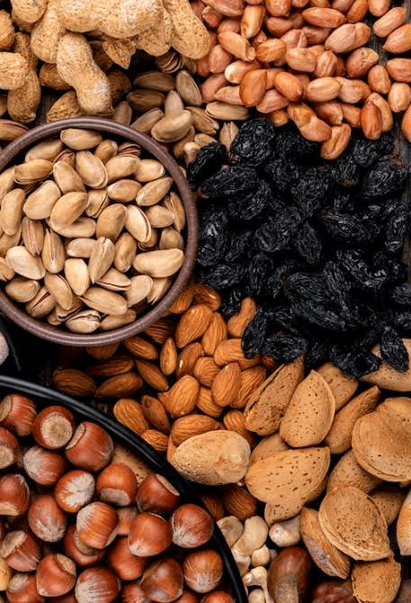 Premium nuts and dried fruits