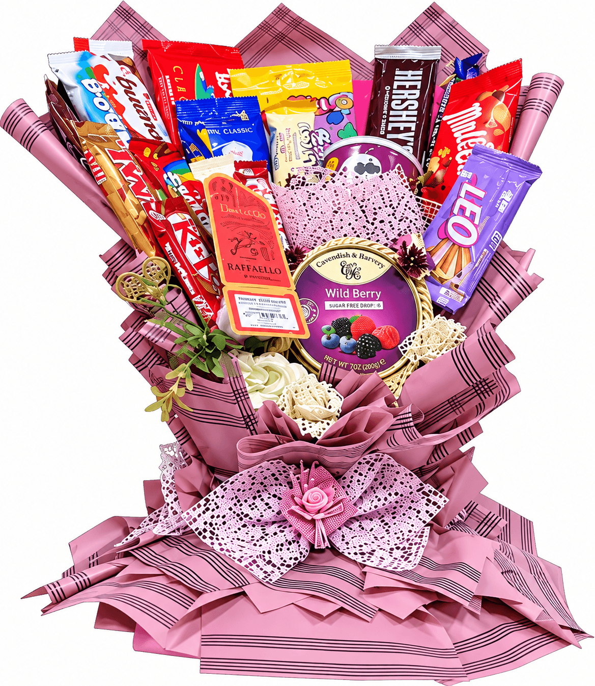 LUXURIOUS PINK CANDY BOUQUET