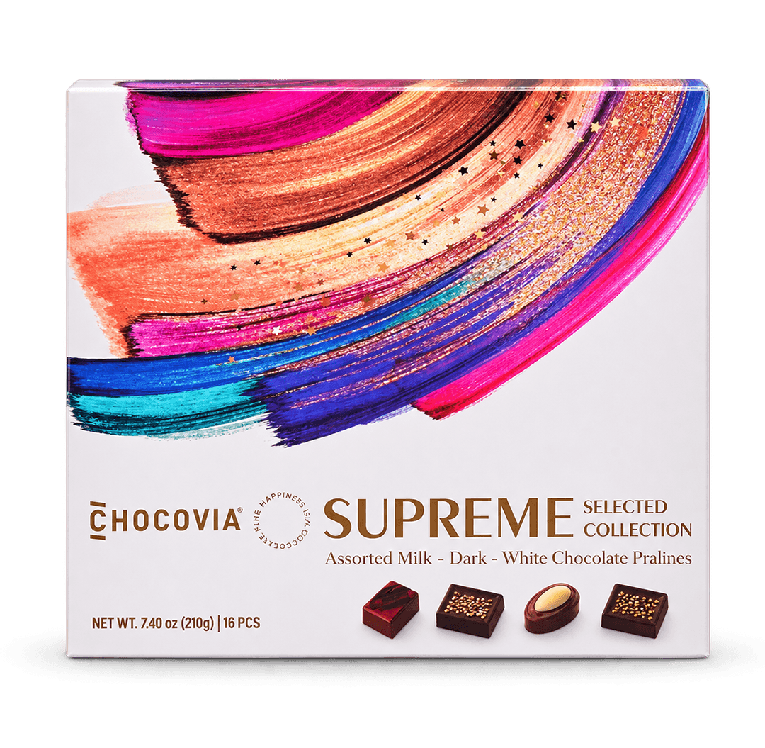 CHOCOVIA SUPREME COLLECTION ASSORTED BOX 210G