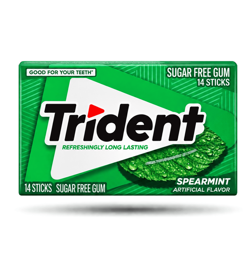 TRIDENT PEPPERMINT 14 STICK